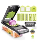 Vegetable Chopper, Rjiszta 13 In Kitchen Slicer Dicer Onion. Fixed Price $19.99.