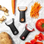 Vegetable Peel Set With Smooth Blade, Julienne Micro Toothed Oxo 11244100. Fixed Price $23.55.