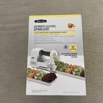 Bella 4-IN-1 Automatic Electric Spiralizer & Slicer, Quick Healthy Veggie Preps. Fixed Price $24.49.