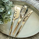 Wmf Cheese Set Nuova Serving Utensil Of Three- Knives & Spoon. Fixed Price $59.99.