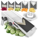 Multi Blade Adjustable Mandoline Cheese Vegetable Slicer, Cutter Shredder Grater. Fixed Price $32.99.
