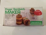Finger Sandwich Maker - 7 Piece Progressive International Corp.. Fixed Price $13.85.