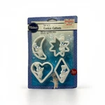 Vintage 1992 Pillsbury Doughboy Cookie Cutters Set Of 4 Nos Loose Blister. Fixed Price $9.86.