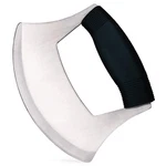 Keissco Pizza Cutter Stainless Steel Ulu Knife Razor Sharp Rocker Slicer Cutt.... Fixed Price $24.99.