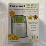 "cuisinart" Prepexpress French Fry And Veggie Cutter Used Box & Complete. Fixed Price $20.00.