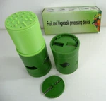 Vegetable Fruit Shred Twister Cutter Spiral Slicer Peeler Garnish Tool 4 Blades. Fixed Price $18.76.