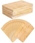 Patelai 12 Pack Bulk Plain Cutting Set Kitchen Chopping Rectangular. Fixed Price $63.44.