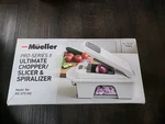 Mueller Pro-series All-in-one, 9 Blade Ultimate Chopper/slicer & Spiralizer. Fixed Price $29.99.