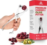 Cherry Pitter Tool Remover With Locking Mechanism Picker Silver. Fixed Price $21.99.