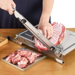 Cgoldenwall 2 Blades Manual Ribs Meat Chopper Slicer Stainless Steel Hard Bon.... Fixed Price $203.83.