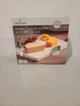 Crate & Barrel Grey Marble French Kitchen Cheese Board With Wire Slicer. Fixed Price $22.50.