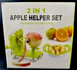 Apple Peeler Corer Slicer Suction Cup Base By Essential Kitchen Tools New. Fixed Price $9.98.