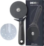 Deiss Lux Heavy Duty Pizza Cutter With Wheel Slicer- Stainless Steel Black. Fixed Price $17.57.
