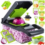 Vegetable Chopper, Pro Onion 14 In 1MULTIFUNCTIONAL Food Ki.... Fixed Price $25.59.
