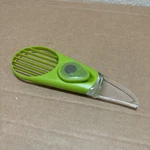 Avocado Slicer Peeler Core & Tool Green Hass Cutter 1PC 3-IN-1. Fixed Price $5.87.