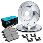 WGWH1-54199 R1 Concepts Brake Disc And Pad Kits 2-WHEEL Set Front For Mustang. Fixed Price $203.70.