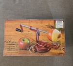 Gourmet Chef Green Metal Apple Peeler Corer Slicer Vacuum Base New. Fixed Price $20.00.