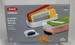 Oxo Softworks Complete Grate & Set Vegetable Slicer Mandolin Storage. Fixed Price $22.00.