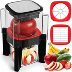 Fullstar Apple Slicer Corer Cutter Fruit Divider With Container Stainless Steel. Fixed Price $29.65.