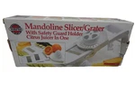 Norpro Deluxe Mandoline Slicer, Grater, Shredder, Julienne Juicer W/ Safety. Fixed Price $15.95.