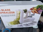 Surpeer 5-BLADE Spiralizer Vegetable Slicer With Stainless Steel. Fixed Price $18.99.