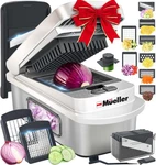 Mueller Pro-series 10-IN-1, 8 Blade Stainless Steel Multi Vegetable Chopper. Fixed Price $74.98.