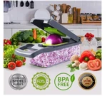 "maipor 13-IN-1 Vegetable Chopper With 8 Blades Pro Onion And Food Sli. Fixed Price $29.99.