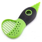 Cuisinox 3-IN-1 Avocado Slicer Peeler Tool, 7.5" 3", Green. Fixed Price $16.99.