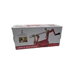 Grand Gourmet Apple Peeler, Machine/slicer -strongsuction Base Red. Fixed Price $17.99.