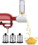 Slicer Shredder Attachment For Kitchenaid Stand Mixers, Vegetable Cheese Grater. Fixed Price $64.69.