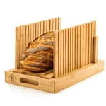Bread Slicer For Homemade - Si Upgraded Adjustable Bamboo. Fixed Price $42.27.