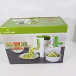 Crofton Deluxe Spiral Cutter With 3 Different Blades, New - Open Box. Fixed Price $13.00.