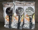 3 Pizza Cutters *new* - Ergonomic Farberware Stainless Steel Black Dw Safe. Fixed Price $19.99.