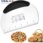 Stainless Steel Dough Scraper Pizza Cutter Heavy Duty Non-slip Ergonomic Grip Us. Fixed Price $5.47.