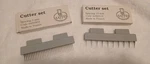 Matfer Cutter Set Lot Of 2 Julienne Blades 3MM And 10MM Spacing Made France. Fixed Price $45.00.