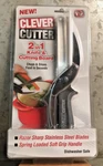 New Sealed Clever Cutter 2 1 Knife & Cutting Board Veggie Fruit Cheese Slicer. Fixed Price $12.95.