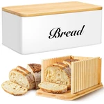 Rytoxilo Bread Slicer For Homemade With Box, White Storage Ki.... Fixed Price $56.99.