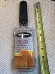 New Microplane Coarse Grater Grating Cheese Chocolate Garlic Steel Made Usa. Fixed Price $16.89.
