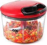 Gdl Food Chopper, Pull Onion Dicer, Hand Powered Mincer, Fast Cutti. Fixed Price $25.99.