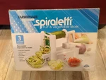 New Farberware Spiraletti Fruit & Vegetable Slicer With 3 Cutting Blades. Fixed Price $24.99.