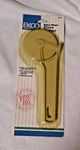 Ekco Harvest Gold Nylon Pizza Cutter 2-5/8" Diameter Blade 7-1/2" Length New. Fixed Price $12.99.
