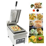 Eqcotwea 220V Commercial Electric Dumpling Fryer Automatic Fried Maker. Fixed Price $1055.00.