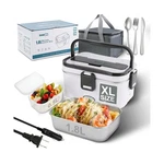 1.8L+0.5L Heated Lunch Box For Men, 80W Electric With Lon... Fast Ship. Fixed Price $35.24.