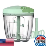 Cambom Manual Food Chopper Vegetable Cutter, Hand String For Onions 900M. Fixed Price $32.99.