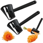 Bntyok Carrot Peeler 2 Pcs Curler Black Spiral Normal,. Fixed Price $17.84.