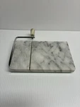 Marble Cheese Slicer Cutting Board With Stainless Steel Wire. Fixed Price $9.99.
