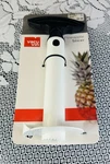 Vacu Vin Pineapple Slicer Corer Cutter Kitchen Tool Black & White Plastic New. Fixed Price $6.74.