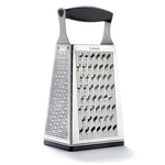 Cuisipro 4-SIDED Stainless Steel Box Grater With Handle Etched Blades. Fixed Price $41.90.