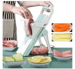 Safe Multifunctional Mandoline Slicer 5 1 Vegetable Chopper, Pro Food. Fixed Price $19.99.
