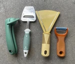 Oxo & Oneida + Kitchen Utensil Lot Peeler Cheese Slicer Mandoline Jar Opener. Fixed Price $24.99.
